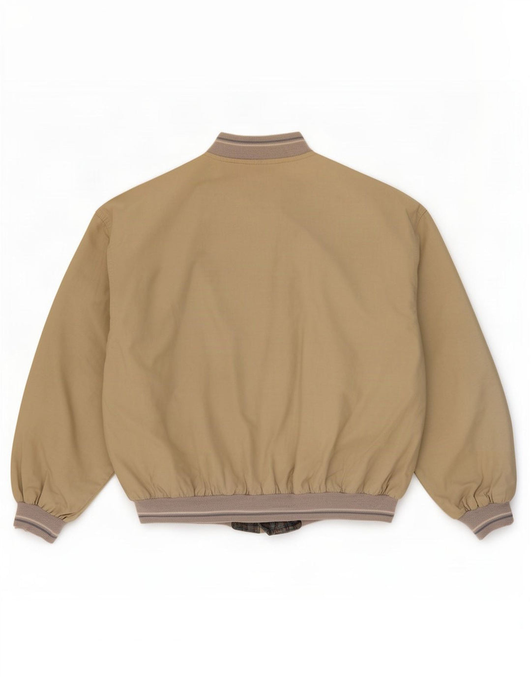Giacca reversibile da uomo Mash UK 40 Large Beige Colourblock Cotton