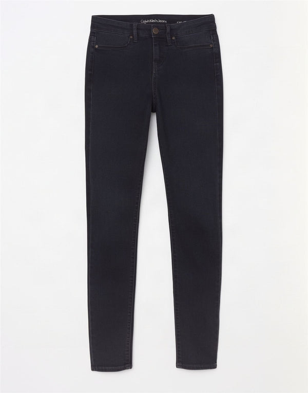 Jeans skinny legging da donna Calvin Klein W27 L28 cotone blu navy