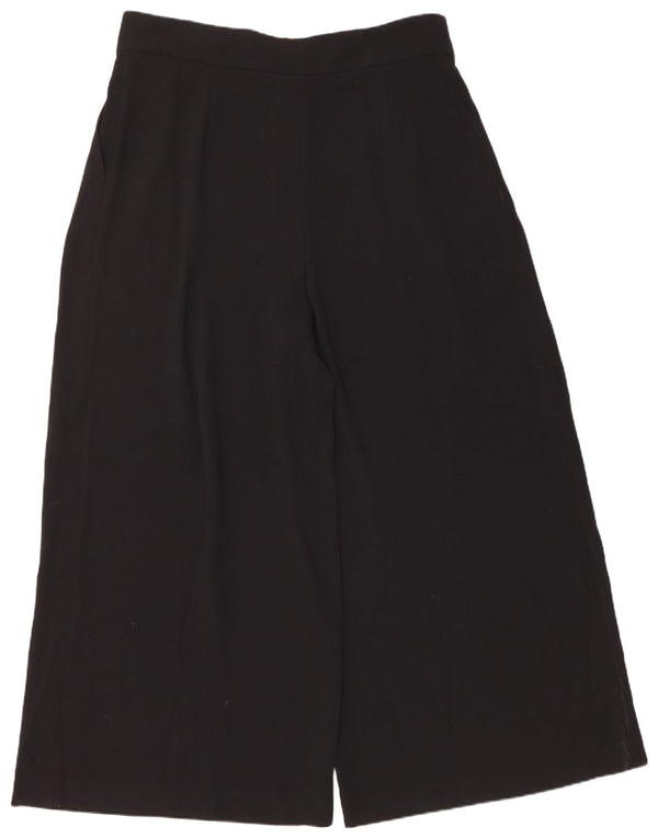 Pantaloni corti con pegging da donna Zara 2XL W34 L28 poliestere nero
