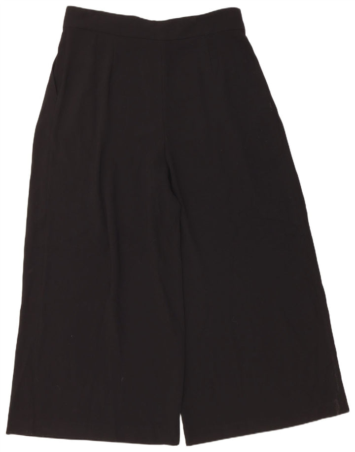 Pantaloni corti con pegging da donna Zara 2XL W34 L28 poliestere nero