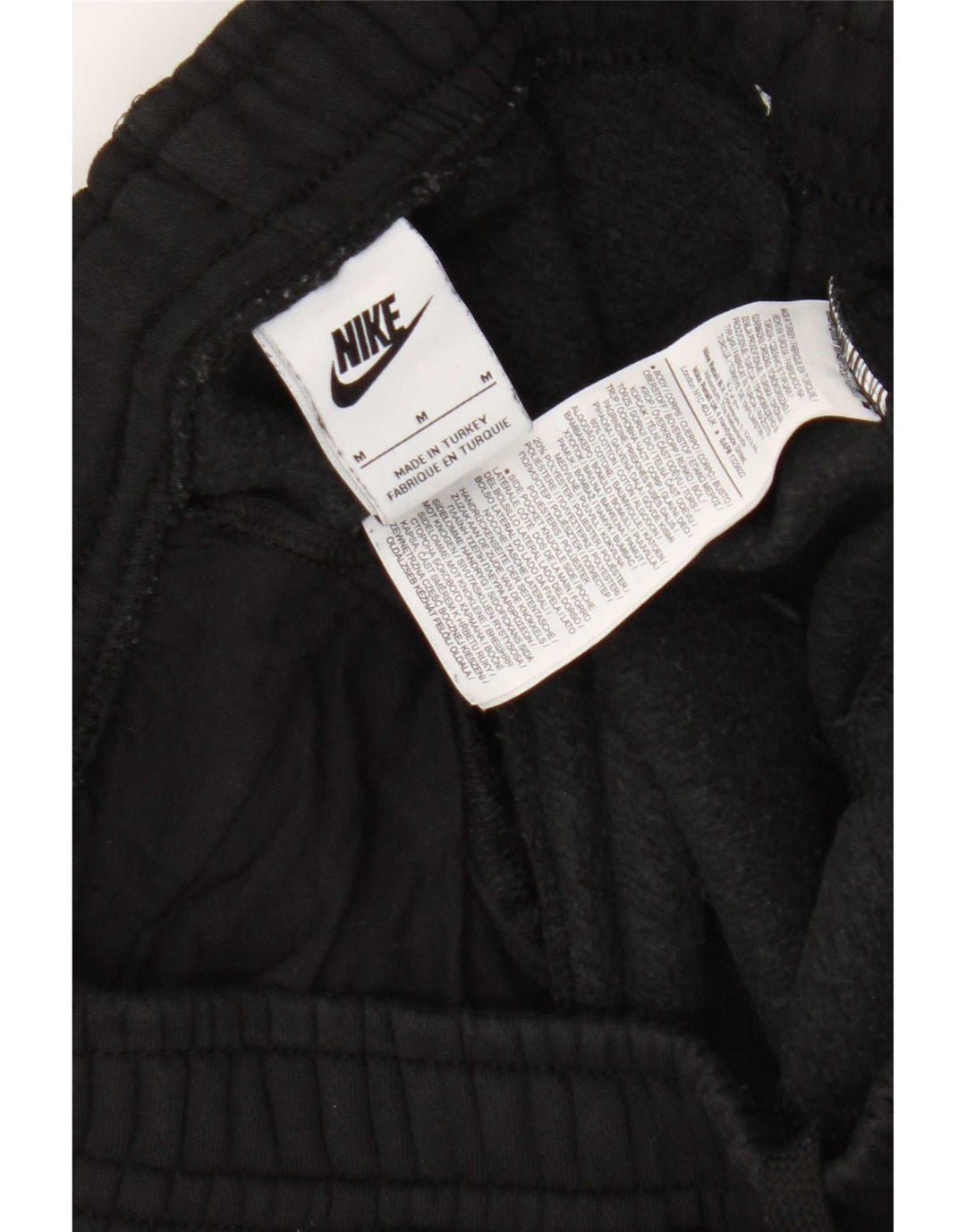 Pantaloni da tuta da uomo Nike Joggers medio cotone nero