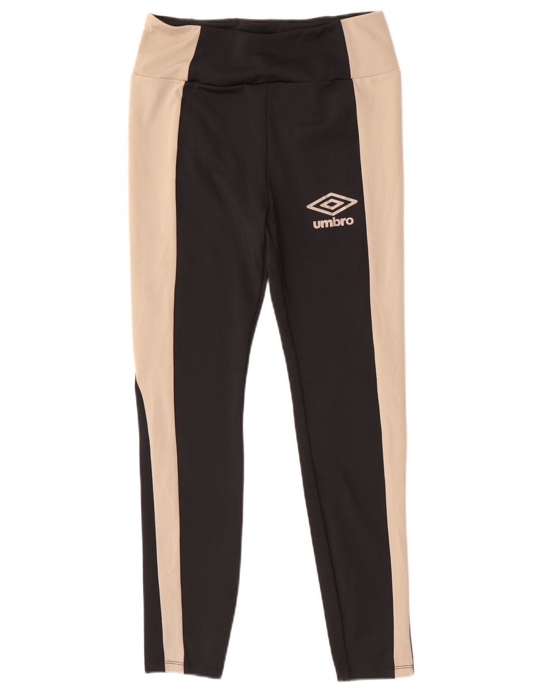 Leggings da donna Umbro UK 12 Poliestere color block medio nero
