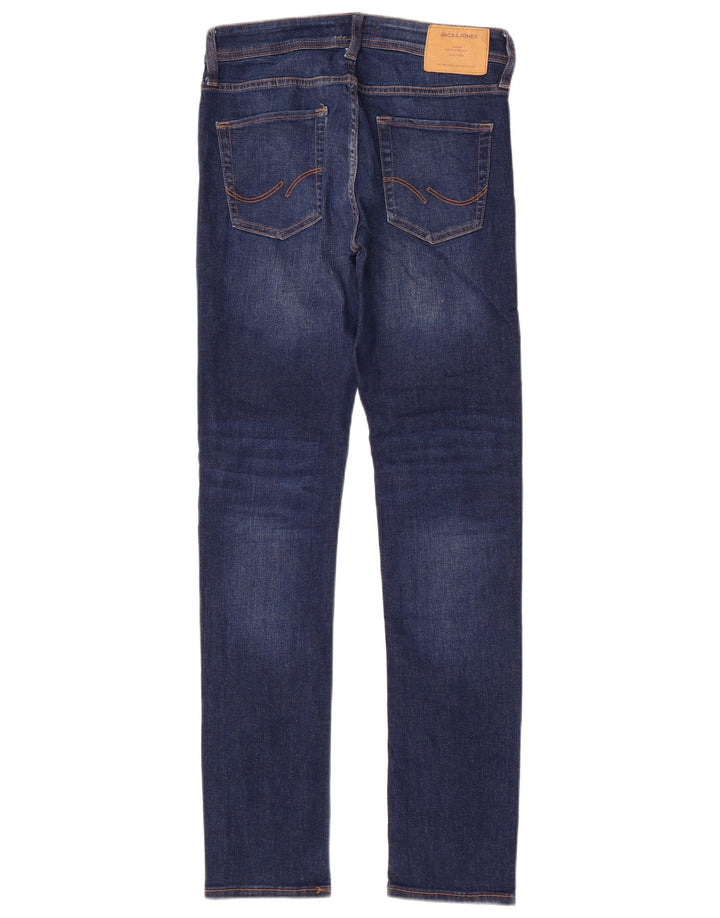 Jeans slim da uomo Jack & Jones W30 L34 cotone blu