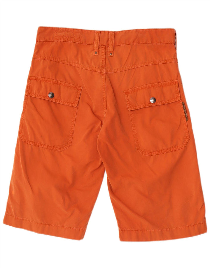 Pantaloncini chino da uomo Gas W31 cotone arancione medio