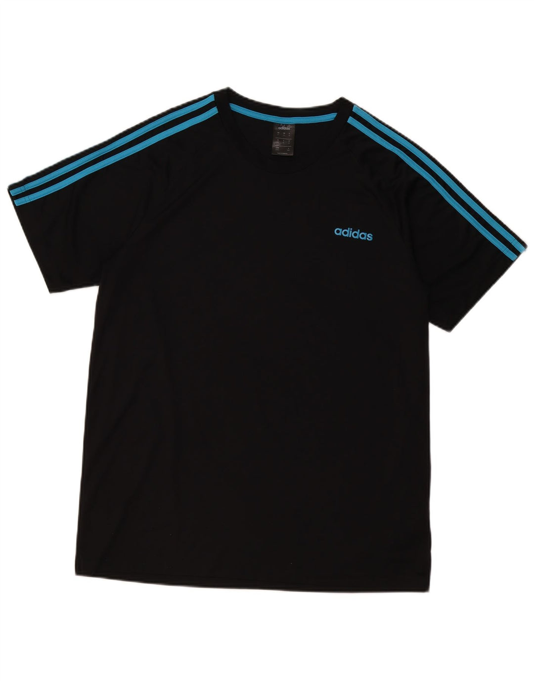 ADIDAS Mens Climalite T-Shirt Top XL Black Polyester