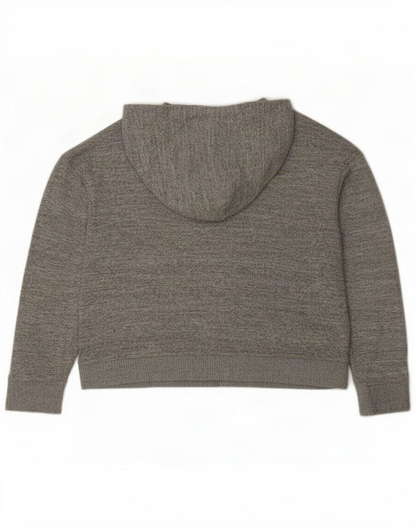 Gap Felpa oversize da donna Maglione UK 14 Poliestere chiazzato grigio medio