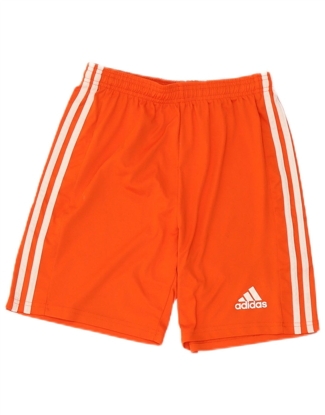 Pantaloncini sportivi Adidas Aeroready da ragazzo 15-16 anni in poliestere arancione