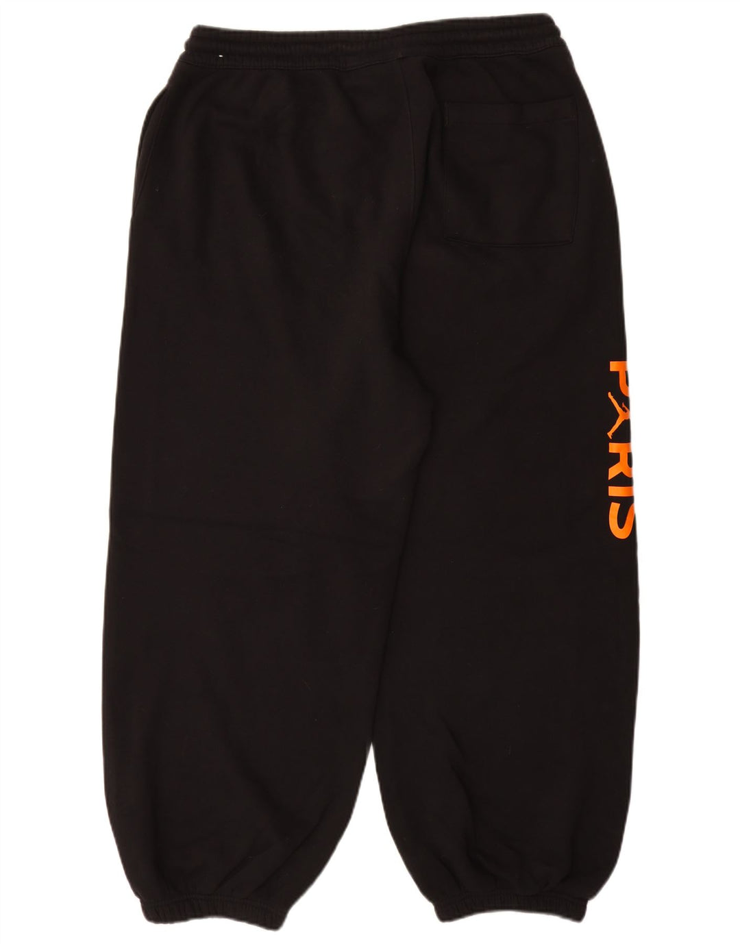 JORDAN Pantaloni da tuta con grafica da uomo Paris, pantaloni da jogging, grandi, in cotone nero