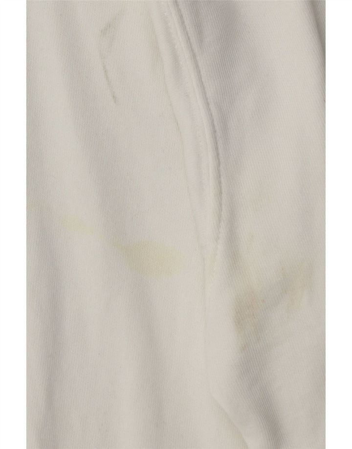 Felpa da uomo Champion Small in cotone bianco