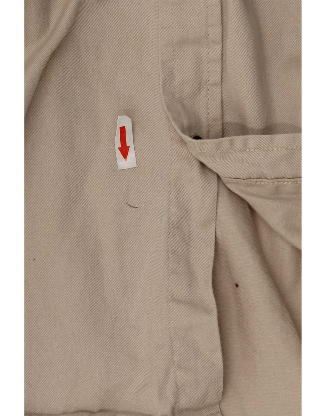 Camicia da uomo Wrangler XL in cotone beige