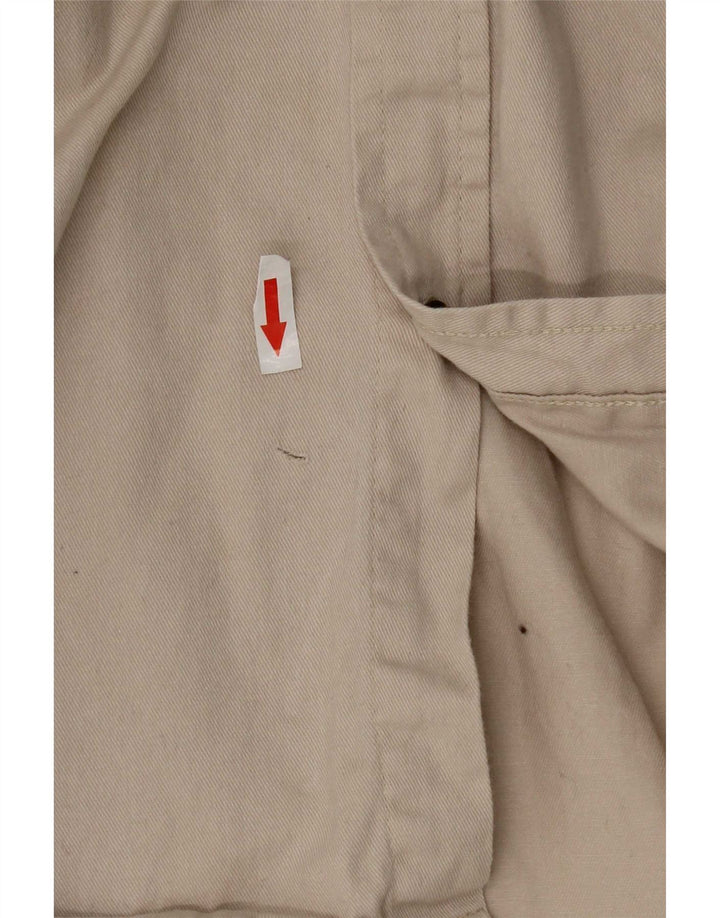 Camicia da uomo Wrangler XL in cotone beige