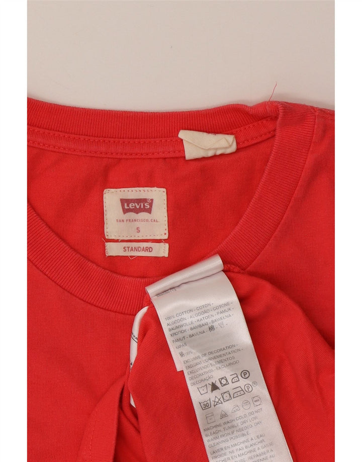 T-shirt standard da uomo LEVI'S Top piccola rossa in cotone