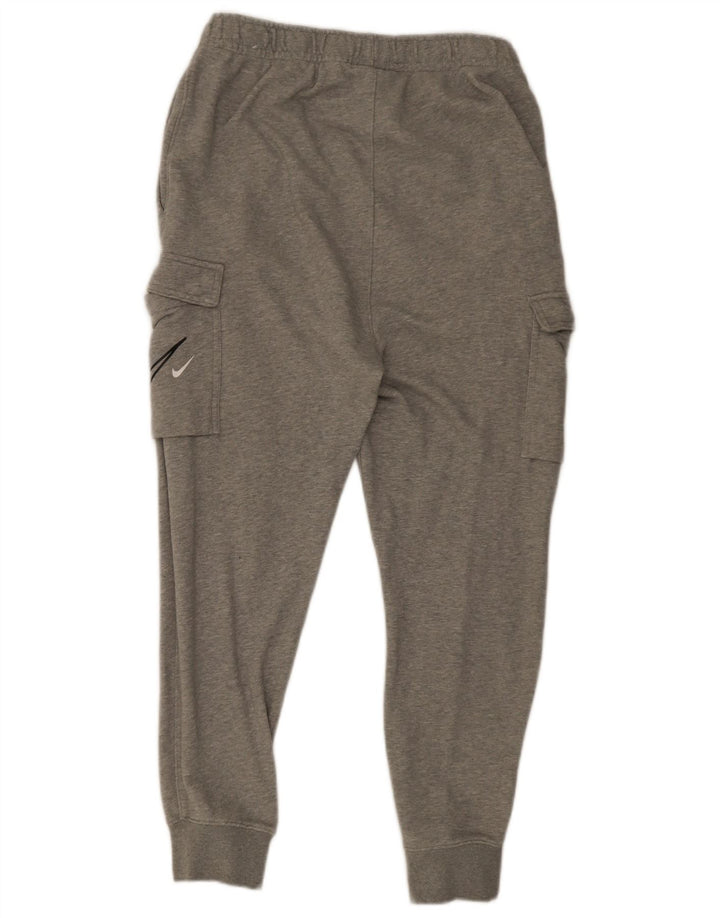 Pantaloni da jogging Nike Graphic Cargo da uomo in cotone grigio medio