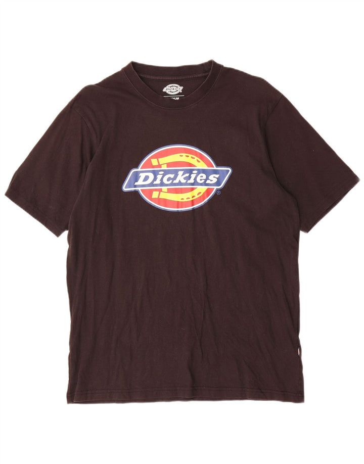 T-shirt grafica da uomo Dickies Top in cotone nero medio