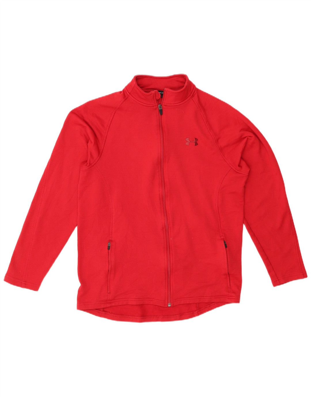 Giacca da ginnastica da donna dal taglio ampio UNDER ARMOUR UK 14 Medium Red
