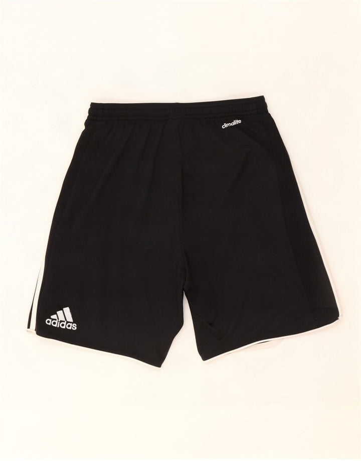 Pantaloncini sportivi Adidas Climacool da uomo piccoli in poliestere nero