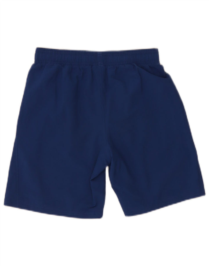 Pantaloncini sportivi Under Armour da ragazzo 9-10 anni in poliestere blu medio
