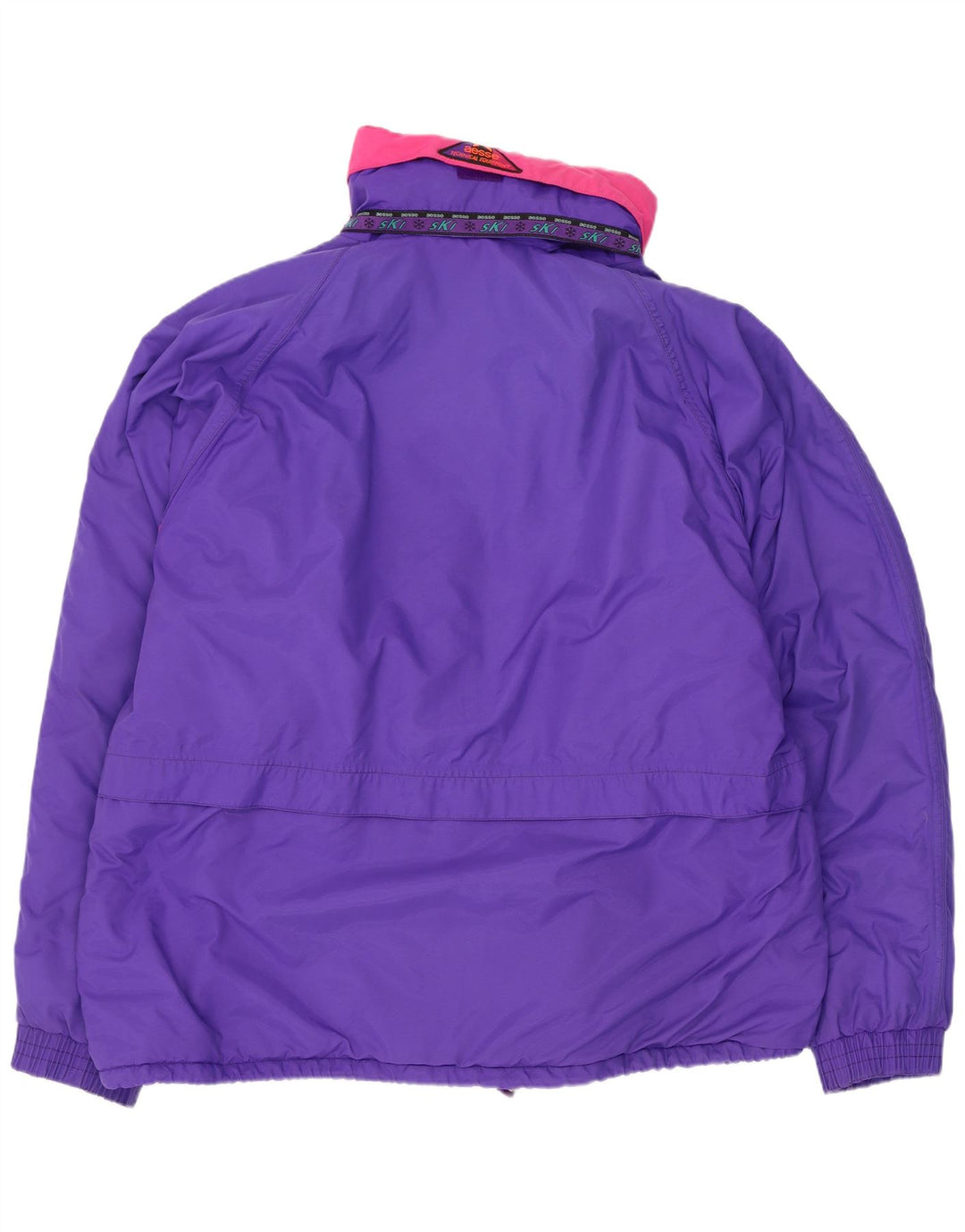Giacca da sci con cappuccio da uomo Aesse UK 40 Large Purple Colourblock