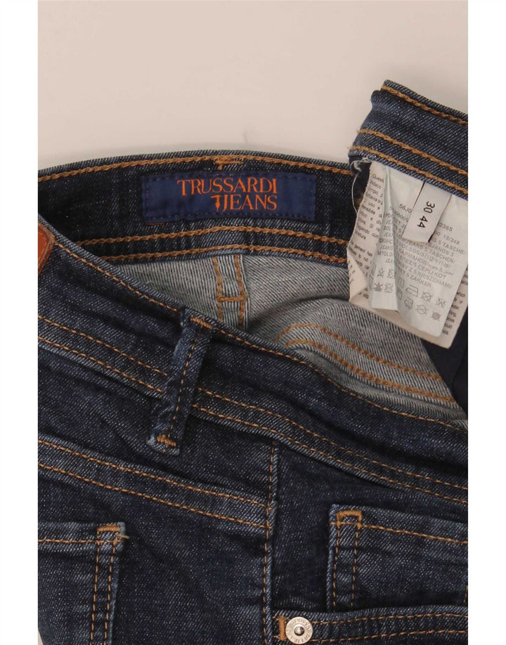 Jeans Slim Donna Trussardi W30 L29 Blu Navy