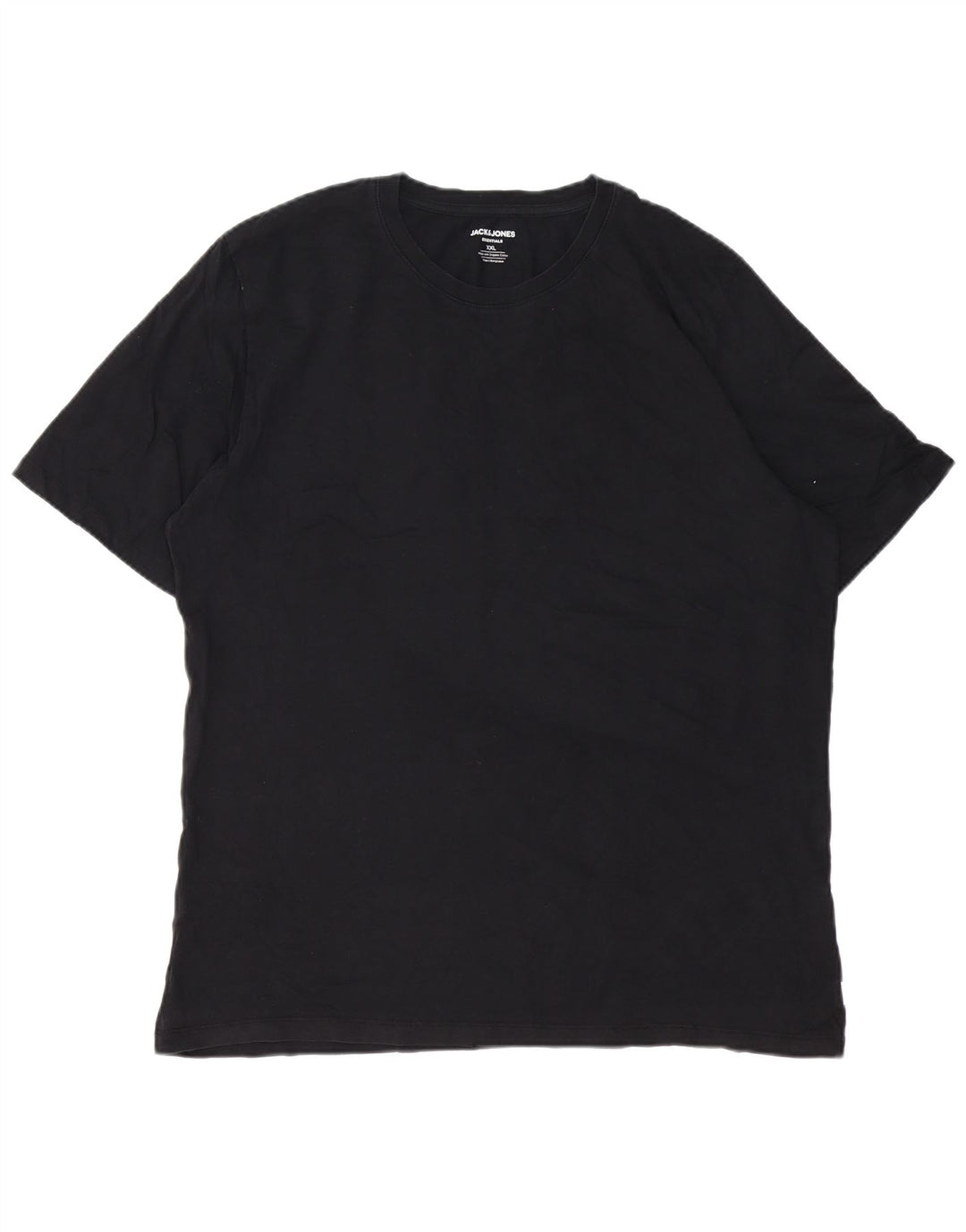 T-shirt da uomo Jack & Jones Top 2XL cotone nero