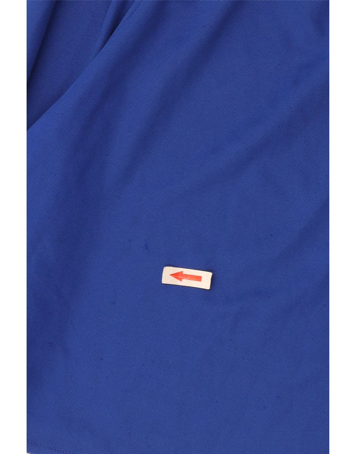 Pantaloncini sportivi Adidas Climalite da uomo grandi in poliestere blu