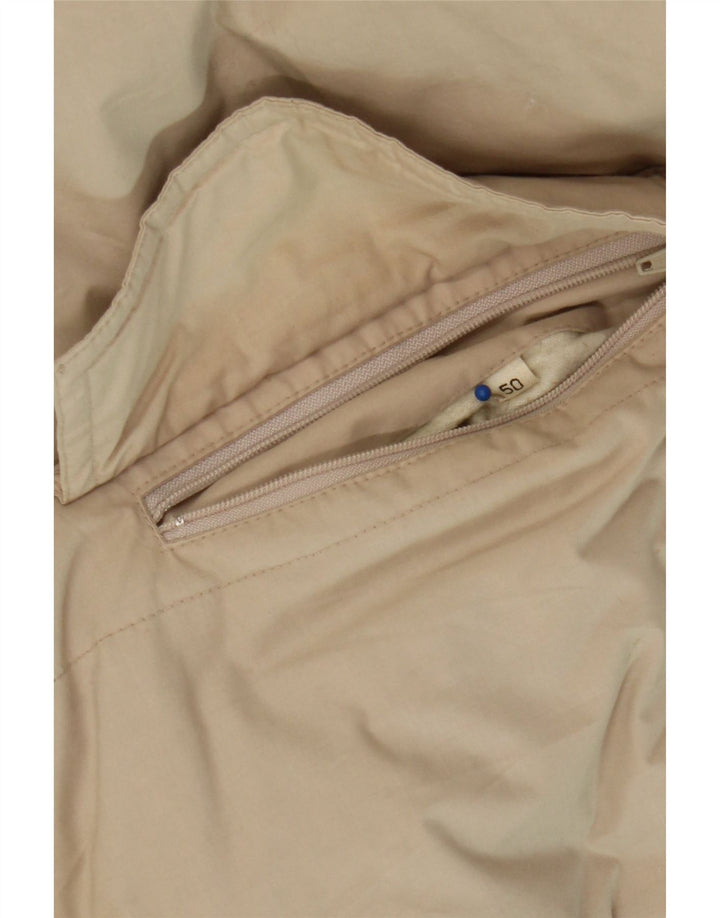 BRUGI Giacca imbottita reversibile da uomo con cappuccio IT 50 Large Verde Poliestere