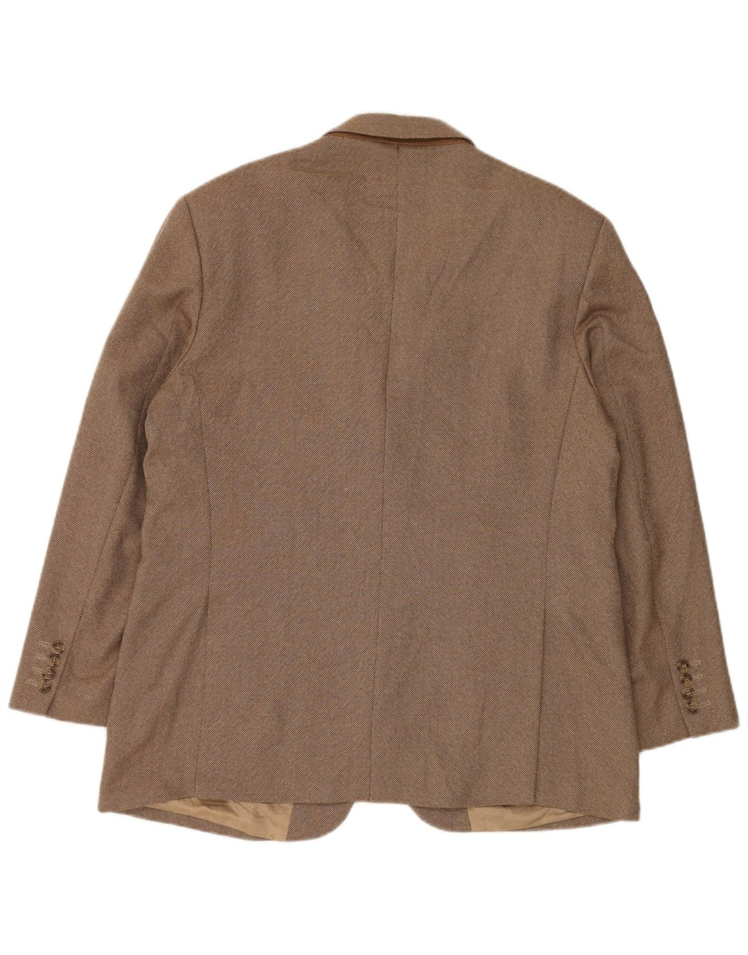 Giacca blazer a 2 bottoni da uomo Marks & Spencer UK 44 XL Beige New Wool