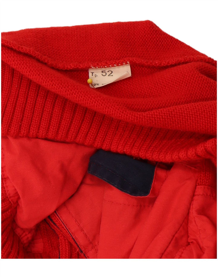 Gilet Uomo Good Luck IT 52 XL Rosso Lana