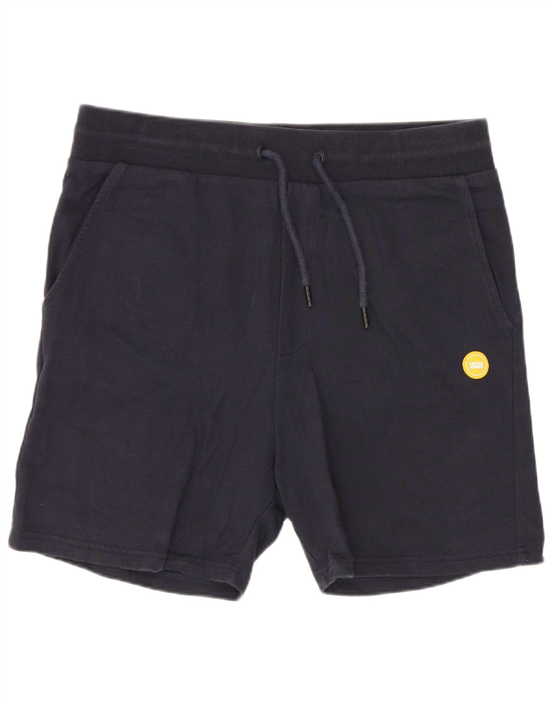 Pantaloncini sportivi da uomo Jack & Jones medi in cotone blu navy
