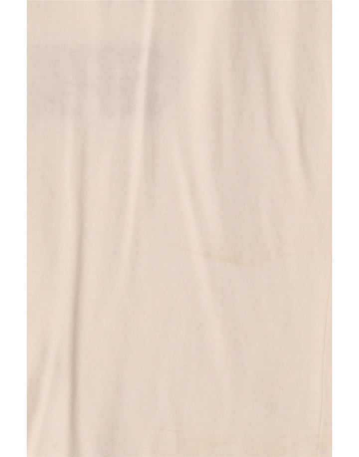 T-shirt grafica NIKE da donna Michigan State Top UK 12 medio bianco sporco