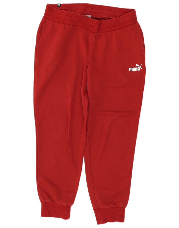Pantaloni da tuta da uomo PUMA Joggers Large Rosso Cotone