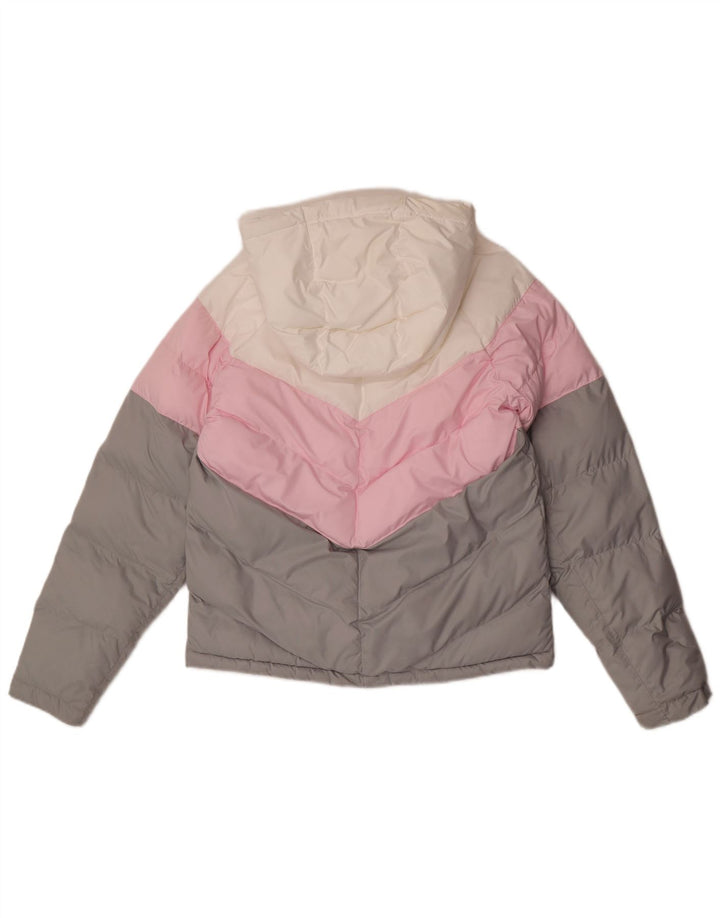 Giacca imbottita con cappuccio Nike da ragazzo 13-14 anni XL multicolore color block