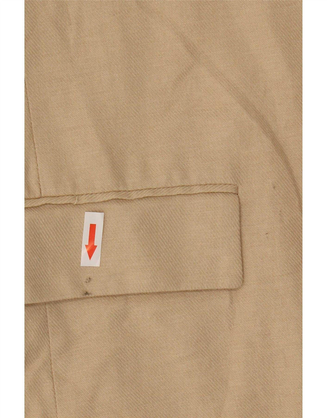 Giacca blazer aperta da donna con maniche a 3/4 Zara UK 12 Beige medio
