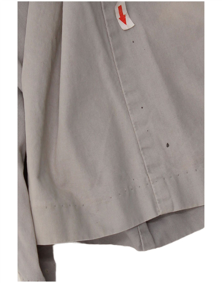 Pantaloncini chino da uomo French Connection W34 Large in cotone grigio