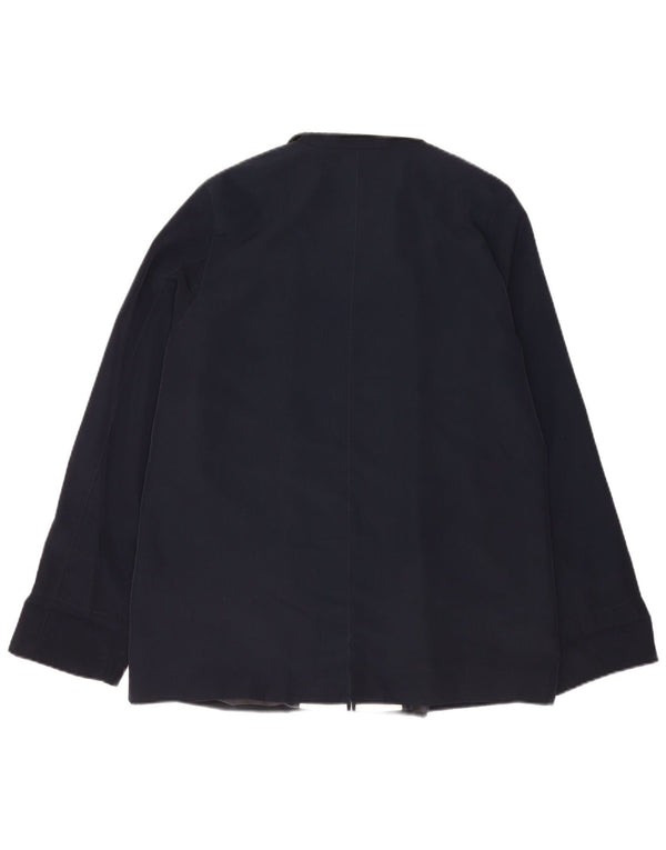 Giubbotto bomber da donna Marks & Spencer UK 16 grande poliestere blu navy