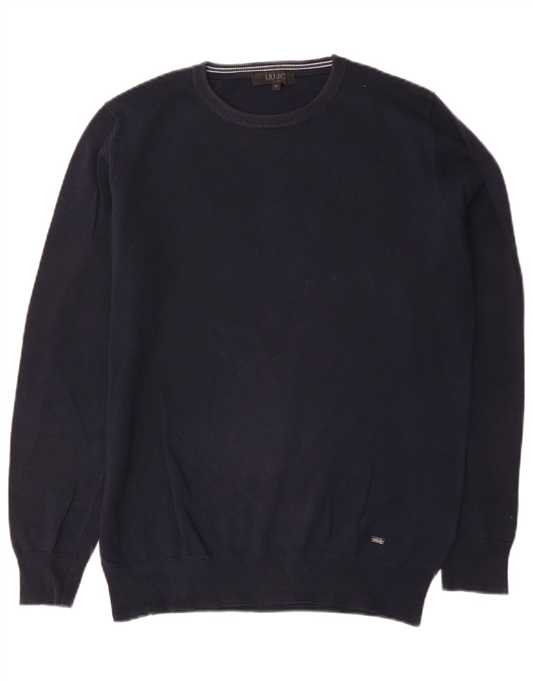 Maglione maglione girocollo da uomo Liu Jo blu navy medio