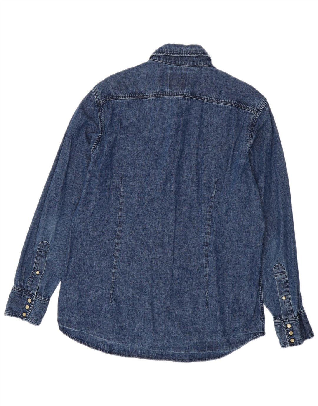 Camicia in denim slim fit da uomo G-STAR XL in cotone blu