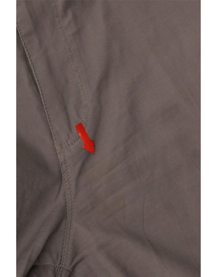 Pantaloni chino dritti da uomo Marks & Spencer W40 L31 cotone grigio
