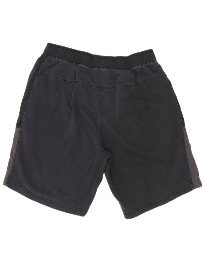 Pantaloncini sportivi Nike da uomo grandi in cotone color block nero