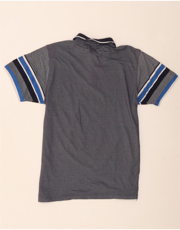 Polo da uomo Pierre Cardin XL in cotone color block grigio