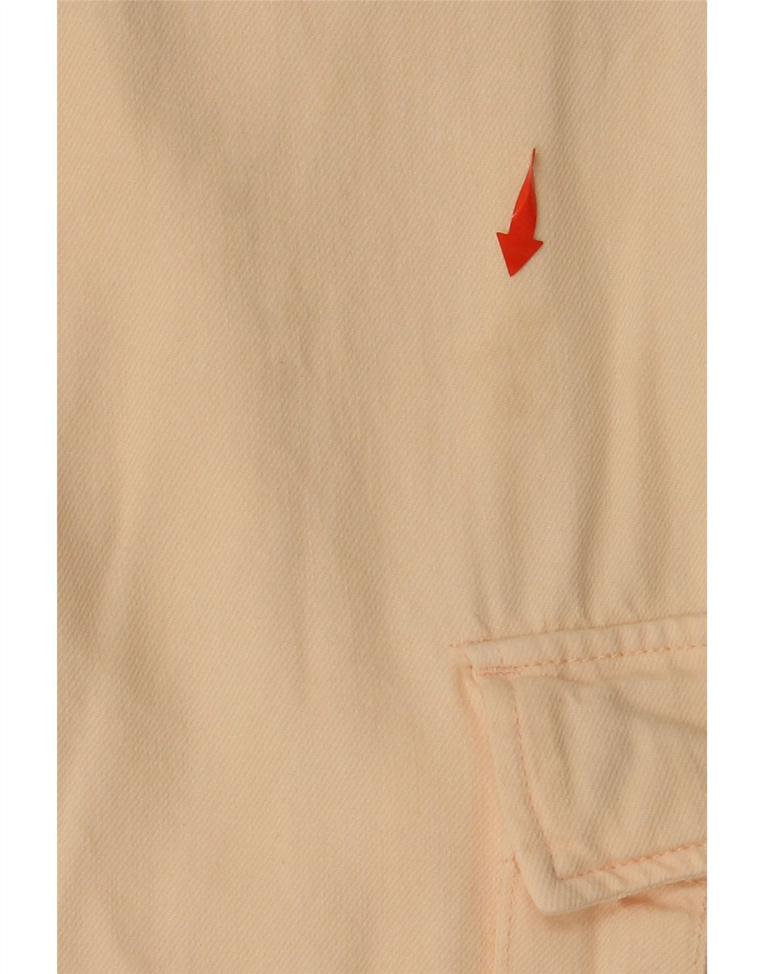 Pantaloni cargo affusolati a vita alta da donna LEVI'S W24 L28 in cotone rosa