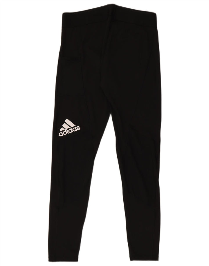 Leggings Adidas Donna UK 16/18 Large Nero