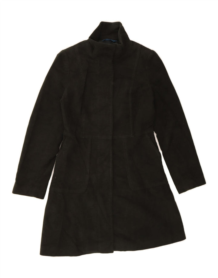 WHITE STUFF Womens Overcoat UK 8 Small Green Cotton Vintage White Stuff and Second-Hand White Stuff from Messina Hembry 