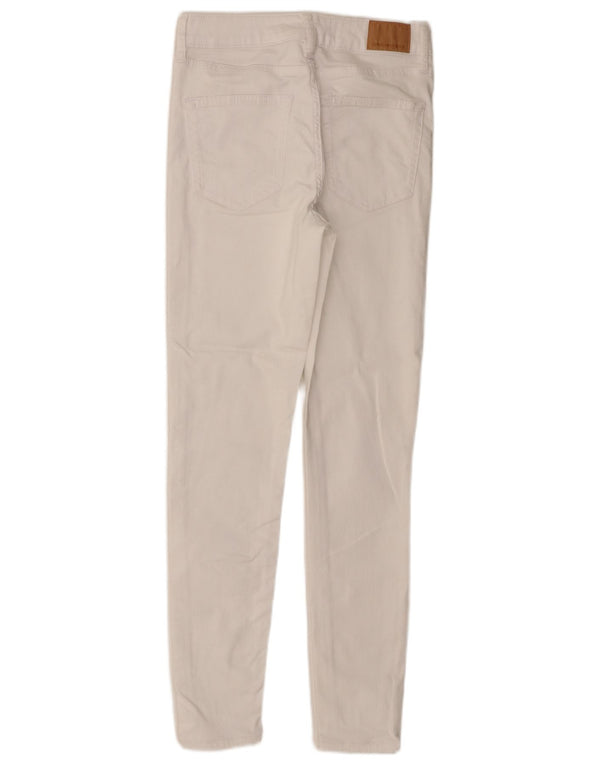 Jeans skinny da donna Superdry W28 L30 cotone bianco