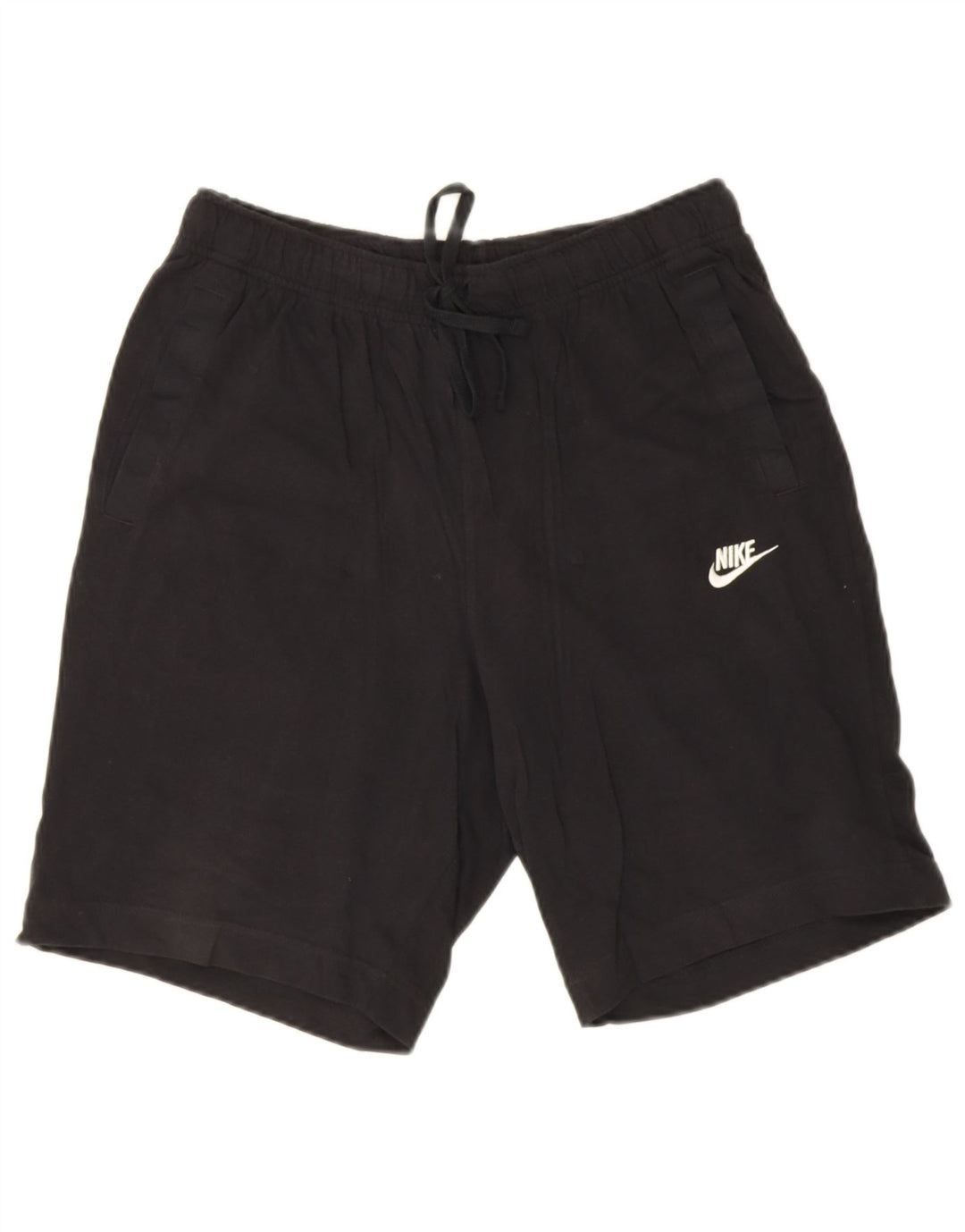 Pantaloncini sportivi Nike da uomo, cotone medio nero