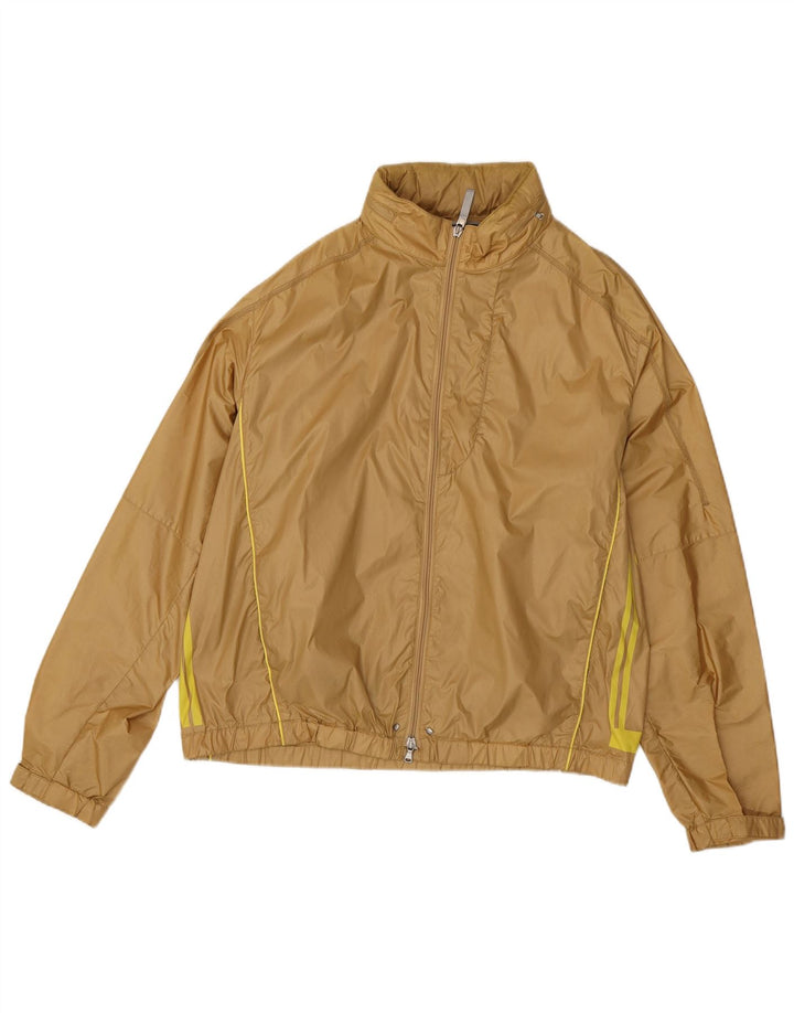 Giacca antipioggia vintage da uomo con cappuccio UK 40 grande beige
