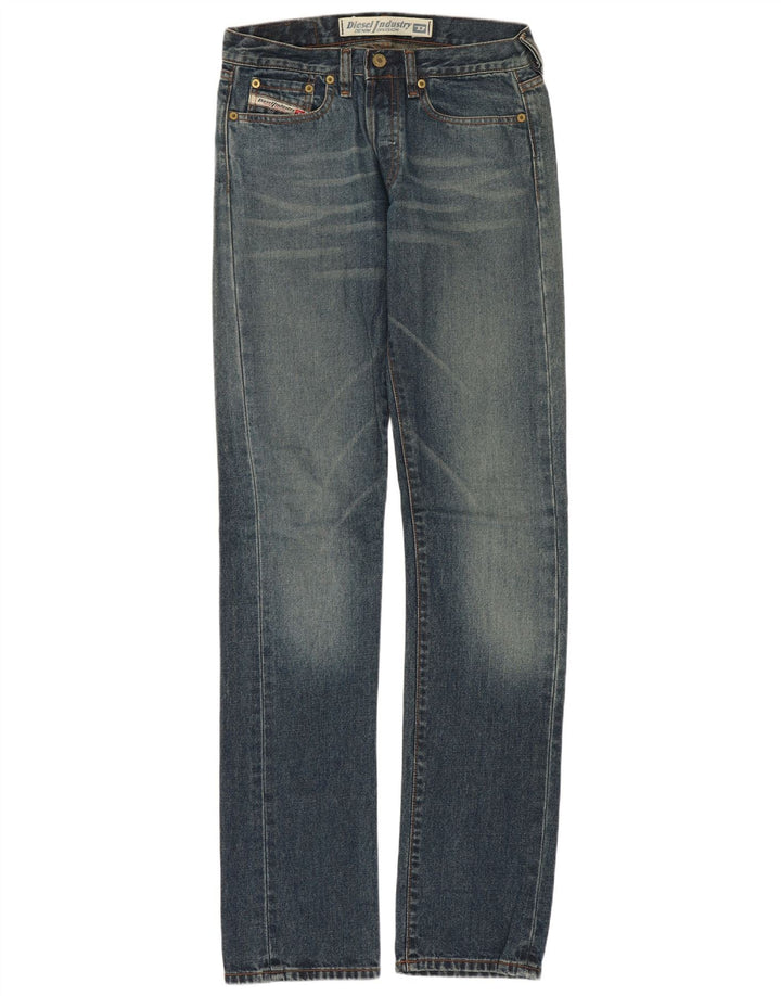 Jeans dritti da donna Diesel W26 L34 cotone blu
