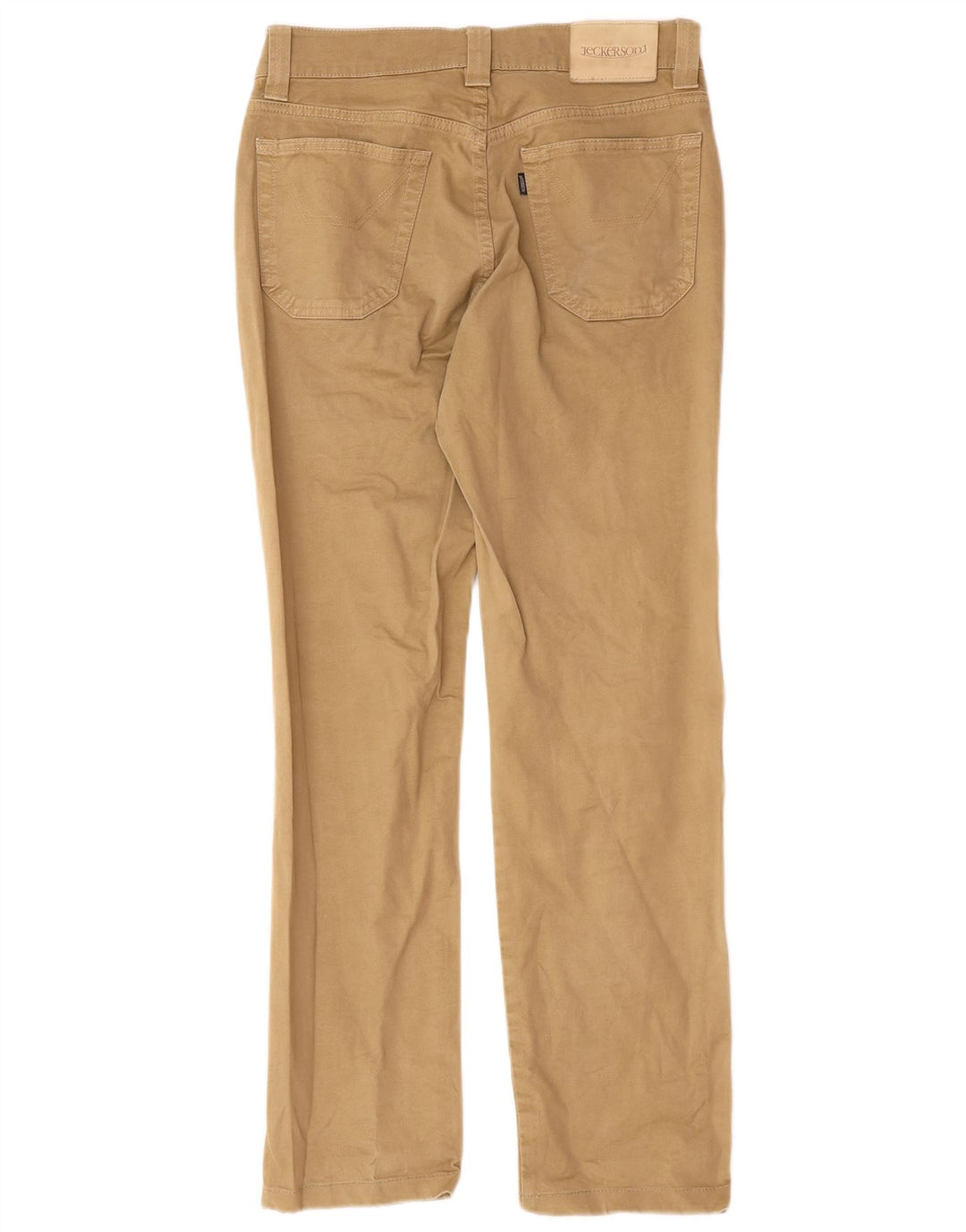 Jeans dritti da uomo Jeckerson W30 L29 cotone beige