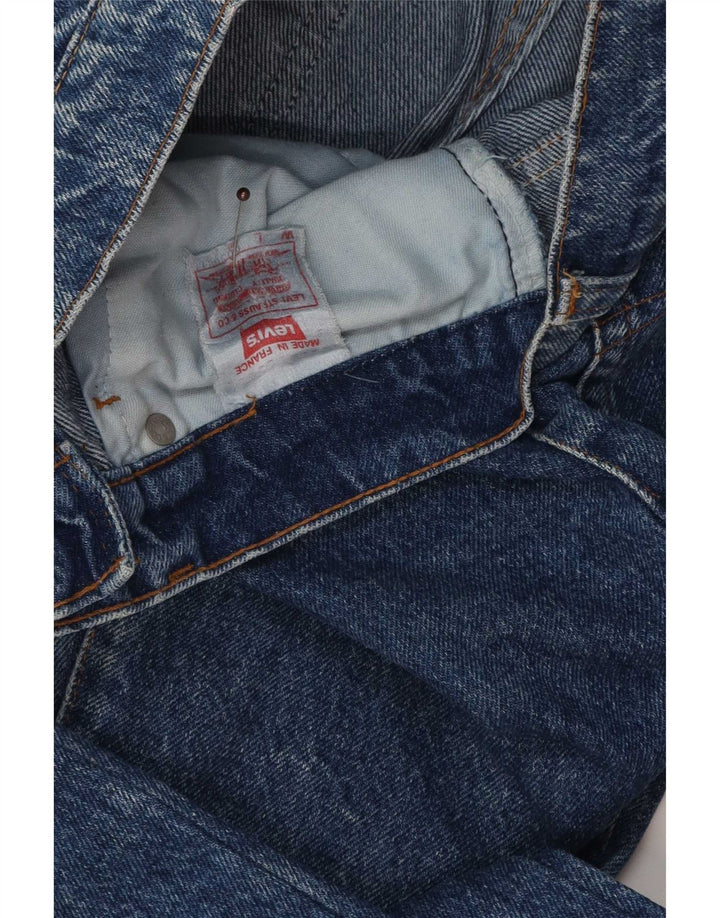 Jeans dritti da donna Levi's W26 L27 cotone blu