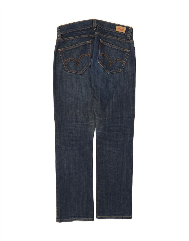 LEVI'S Womens Slim Jeans US 5 Medium W30 L30 Navy Blue Cotton Vintage Levi's and Second-Hand Levi's from Messina Hembry 